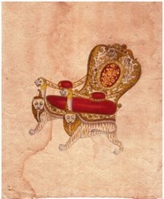 1950s VINTAGE PAPEL ANTIGO PINTURA INDIANA MÓVEIS INDIANOS ART DÉCO COLECIONÁVEIS comprar usado  Enviando para Brazil