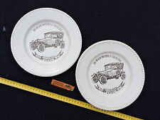 Lot assiettes publicite d'occasion  Plougonvelin