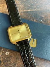 Tanque unissex Universals Geneve Gold 542129 pulseira original e caixa movimento manual comprar usado  Enviando para Brazil