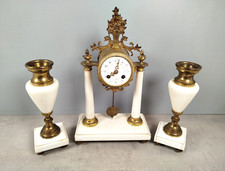 Pendule portique garniture d'occasion  Yffiniac