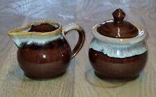 Vintage brown dripware for sale  BOURNE