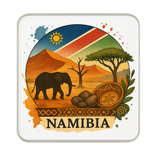 Aimant réfrigérateur namibie d'occasion  Expédié en France