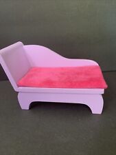 Espreguiçadeira rosa brinquedo de madeira Geoffrey móveis para casa de bonecas comprar usado  Enviando para Brazil