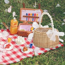 élégant panier rustique d'occasion  Expédié en France
