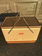 Vintage coleman brown for sale  Rockford