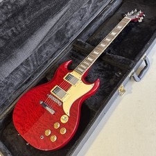 Guitarra elétrica Samick Greg Bennett Torino TR-2/TR 6 cordas vintage vermelha profunda comprar usado  Enviando para Brazil