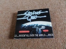CD DOUBLE ALBUM - STATUS QUO - ROCKING ALL OVER THE WORLD - DELUXE EDITION, usado comprar usado  Enviando para Brazil