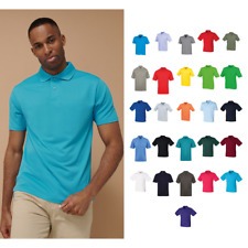 Camisa polo Henbury Coolplus unissex Cuello punto-Deportes casual camiseta simples, usado comprar usado  Enviando para Brazil