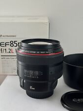 Canon 85mm 1.2l for sale  LONDON