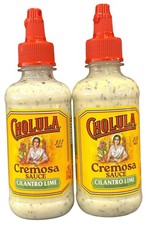 Molho Cholula Cremosa Suave - Coentro Limão - Pacote com 2 8 oz - Frete Grátis comprar usado  Enviando para Brazil