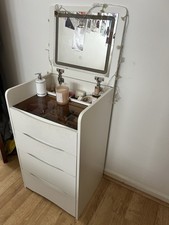 White vanity table for sale  LONDON