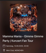 Vip karten mamma gebraucht kaufen  Fürth