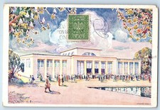 Poznań Poland Postcard "Polonja za granicą" Pawilon Wystawa Narodowa 1929, używany na sprzedaż  Wysyłka do Poland