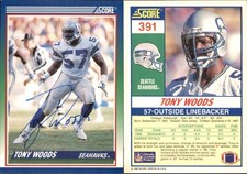 Tony woods signed for sale  USA