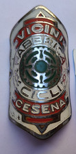 Usado, CRACHÁ DE CABEÇA VICINI CICLI CESENA EM LATÃO PINTADO FREGIO BICI VINTAGE comprar usado  Enviando para Brazil