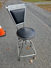 Banqueta giratória hidráulica vintage para loja de artesãos com chave dupla encosto comprar usado  Enviando para Brazil