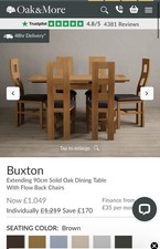 Buxton extending 90cm for sale  KETTERING