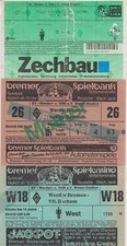 Billet football werder d'occasion  Saint-Sever