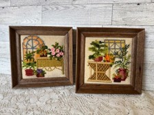 Vintage embroidered plants for sale  Reno