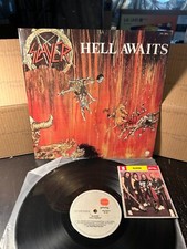 SLAYER Hell Awaits LP 1987 thrash heavy metal death vinyl record Brazil +BONUS! comprar usado  Enviando para Brazil