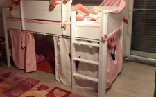 Hochbett jugendbett umwandelba gebraucht kaufen  Eberstadt