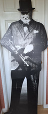 Winston churchill cardboard for sale  PRESTON