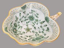 Meissen porcelain leaf for sale  DAGENHAM