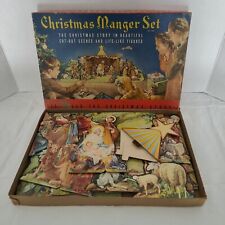 Vintage christmas manger for sale  Sarasota