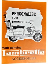 Lambretta scooter accessories for sale  UK