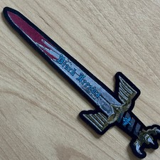 Manowar patch black gebraucht kaufen  Hannover