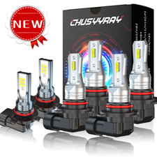 Faro LED alto y bajo para Toyota Sienna 2006-2010 6000K 6X + bombilla antiniebla segunda mano  Embacar hacia Mexico