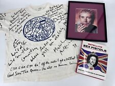 Malcolm mclaren signed for sale  MANCHESTER
