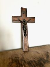 Vintage wooden crucifix for sale  SHEFFIELD