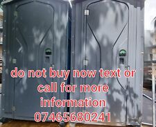 Portable toilet site for sale  LONDON