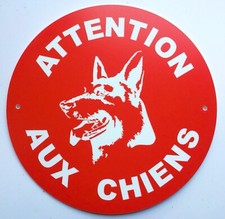 Panneau attention chiens d'occasion  Rougemont