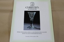 Christie's Fine English and Continental Glass and Glass Paperweights segunda mano  Embacar hacia Mexico