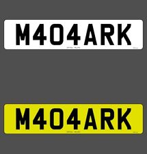 Mark number plate for sale  LONDON