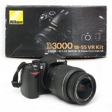 Nikon d3000 dslr for sale  ROMFORD
