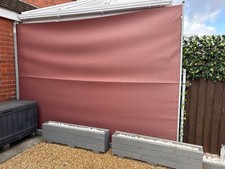 320cmx210cm retractable side for sale  WARRINGTON