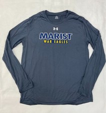 Camiseta Under Armour Marist War Eagle Tech manga longa masculina XS S M L cinza, usado comprar usado  Enviando para Brazil