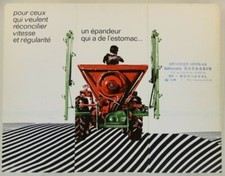 Prospectus brochure spreader d'occasion  Expédié en Belgium