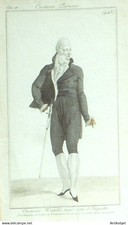 Gravure costume parisien d'occasion  Avignon