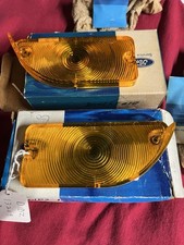 Par de lentes Ford Maverick Park Light âmbar D1DZ-13208, 13209A NOS 1971 e acima comprar usado  Enviando para Brazil