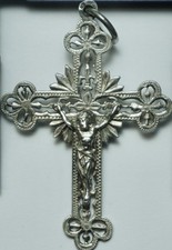 Pendentif croix argent d'occasion  France