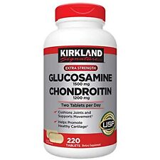 Kirkland Signature Extra Strength Glucosamine / Chondroitin 220 Tablets Each segunda mano  Embacar hacia Argentina