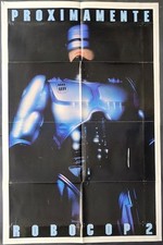 Policial ciborgue Peter Weller sequência de ficção científica Robocop 2 pôster original do filme 3172 comprar usado  Enviando para Brazil
