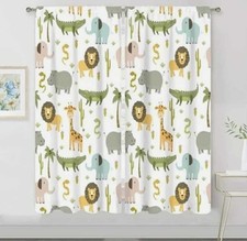 Kids safari curtains for sale  Jonesville