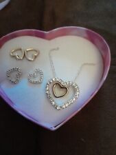 Necklace earring set for sale  TORPOINT