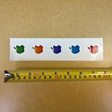 IDEIA DE PRESENTE?  EDIÇÃO LIMITADA ___ Adesivo ___ Com 5 Logotipos Coloridos de Computador Apple comprar usado  Enviando para Brazil