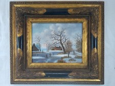 Tableau huile panneau d'occasion  Péronne